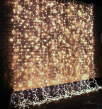 PERDELE DE LUMINI CU LEDURI PENTRU EXTERIOR 2X3M - PERDELE DE LUMINI CU LEDURI PENTRU EXTERIOR 2X3M