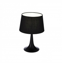 VEIOZA CU ABAJUR TEXTIL - LONDON TL1 NEGRU MICA - VEIOZA CU ABAJUR TEXTIL - LONDON TL1 NEGRU MICA