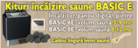 KIT INCALZIRE SAUNE BASIC 6E - KIT INCALZIRE SAUNE BASIC 6E