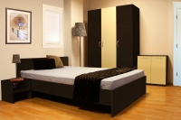 DORMITOR AMOS WENGE/CREM - DORMITOR AMOS WENGE/CREM