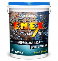 VOPSEA ACRILICA PENTRU METAL EMEX SUPRAMET - VOPSEA ACRILICA PENTRU METAL EMEX SUPRAMET