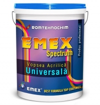 VOPSEA ACRILICA UNIVERSALA EMEX SPECTRUM - VOPSEA ACRILICA UNIVERSALA EMEX SPECTRUM