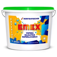 VOPSEA LAVABILA SILICATICA  EXTERIOR EMEX / BIDON 15 L - VOPSEA LAVABILA SILICATICA  EXTERIOR EMEX / BIDON 15 L