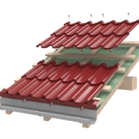 TIGLA METALICA DUBLU-MODULARA, ROOFART - TIGLA METALICA DUBLU-MODULARA, ROOFART