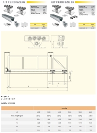 KIT SISTEM POARTA AUTOPORTANTA MAXIM 4 M DESCHIDERE - KIT SISTEM POARTA AUTOPORTANTA MAXIM 4 M DESCHIDERE