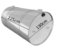 FOSA SEPTICA DIN POLIPROPILENA 3000L DIAMETRU 130CM LUNGIME 225CM - FOSA SEPTICA DIN POLIPROPILENA 3000L DIAMETRU 130CM LUNGIME 225CM