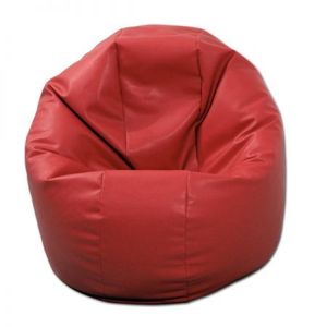 FOTOLIU RELAXO ROSU PIELE ECOLOGICA UMPLUT CU PERLE POLISTIREN, BEANBAG PUFRELAX - FOTOLIU RELAXO ROSU PIELE ECOLOGICA UMPLUT CU PERLE POLISTIREN, BEANBAG PUFRELAX