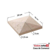 CAPAC STALP GARD ROMA 30X30X5 CM - CAPAC STALP GARD ROMA 30X30X5 CM