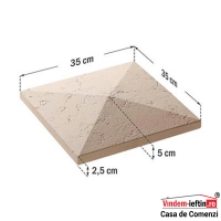 CAPAC STALP GARD ROMA 35X35X5 CM - CAPAC STALP GARD ROMA 35X35X5 CM