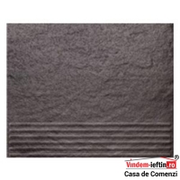 TREAPTA ANTIDERAPANTA 3D KLINKER SOLAR GRAFIT 30X30CM - TREAPTA ANTIDERAPANTA 3D KLINKER SOLAR GRAFIT 30X30CM