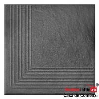 COLT TREAPTA ANTIDERAPANTA 3D KLINKER SOLAR GRAFIT 30X30CM - COLT TREAPTA ANTIDERAPANTA 3D KLINKER SOLAR GRAFIT 30X30CM