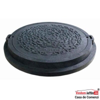 CAPAC CANAL ROTUND D INT 630MM NEGRU - CAPAC CANAL ROTUND D INT 630MM NEGRU