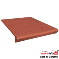 TREAPTA 3D KLINKER SIMPLE RED 30X33CM - TREAPTA 3D KLINKER SIMPLE RED 30X33CM