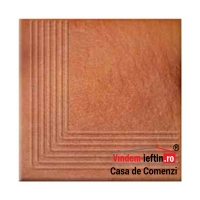 COLT TREAPTA ANTIDERAPANTA 3D KLINKER SOLAR ORANGE 30X30CM - COLT TREAPTA ANTIDERAPANTA 3D KLINKER SOLAR ORANGE 30X30CM