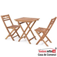 SET GRADINA MASA + 2 SCAUNE BALCONY SET A - SET GRADINA MASA + 2 SCAUNE BALCONY SET A