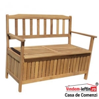 BANCA DIN LEMN MASIV SPACE L120 X W62,5 X H97 CM - BANCA DIN LEMN MASIV SPACE L120 X W62,5 X H97 CM