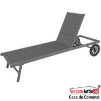 SCAUN DE GRADINA PADDED LOUNGER L200X W60X H35 CM - SCAUN DE GRADINA PADDED LOUNGER L200X W60X H35 CM