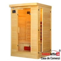 SAUNA ESSENTIAL 115X120X190 CM 1,700W - SAUNA ESSENTIAL 115X120X190 CM 1,700W