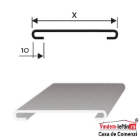 PROFIL ACOPERIRE 60X60MM 4ML - PROFIL ACOPERIRE 60X60MM 4ML