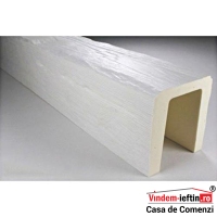 GRINDA DECORATIVA POLIURETAN ALB MODERN 17X19CM 2M - GRINDA DECORATIVA POLIURETAN ALB MODERN 17X19CM 2M