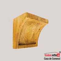 CONSOLA DECORATIVA POLIURETAN MARO DESCHIS RUSTIC 19X13CM - CONSOLA DECORATIVA POLIURETAN MARO DESCHIS RUSTIC 19X13CM