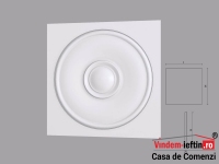 PANOU DECORATIV 3D DIN POLIURETAN MODEL MUSICA POLIURETAN 600X600MM - PANOU DECORATIV 3D DIN POLIURETAN MODEL MUSICA POLIURETAN 600X600MM