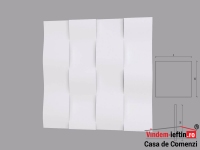 PANOU DECORATIV 3D DIN POLIURETAN MODEL STATERA 600X600MM - PANOU DECORATIV 3D DIN POLIURETAN MODEL STATERA 600X600MM