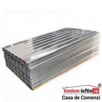 TABLA CUTATA T12 ZINCATA 0.40MM BILKA PACHET 100BUC - TABLA CUTATA T12 ZINCATA 0.40MM BILKA PACHET 100BUC