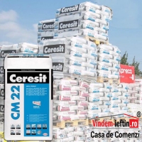 ADEZIV CERESIT CM22 20KG PALET 48SACI - ADEZIV CERESIT CM22 20KG PALET 48SACI