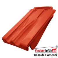 TIGLA CERAMICA MARGINE DREAPTA TONDACH TANGO PLUS ROSU SATINAT 30X50CM - TIGLA CERAMICA MARGINE DREAPTA TONDACH TANGO PLUS ROSU SATINAT 30X50CM
