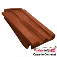 TIGLA CERAMICA MARGINE STANGA TONDACH TANGO PLUS MARO ARAMIU SATINAT 30X50CM - TIGLA CERAMICA MARGINE STANGA TONDACH TANGO PLUS MARO ARAMIU SATINAT 30X50CM