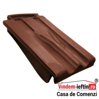 TIGLA CERAMICA MARGINE STANGA TONDACH TANGO PLUS MARO SATINAT 30X50CM - TIGLA CERAMICA MARGINE STANGA TONDACH TANGO PLUS MARO SATINAT 30X50CM