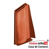 TIGLA CERAMICA DE MARGINE DREAPTA TONDACH BOLERO MARO ARAMIU SATINAT 30X50CM - TIGLA CERAMICA DE MARGINE DREAPTA TONDACH BOLERO MARO ARAMIU SATINAT 30X50CM