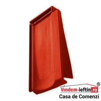 TIGLA CERAMICA DE MARGINE DREAPTA TONDACH BOLERO ROSU SATINAT 30X50CM - TIGLA CERAMICA DE MARGINE DREAPTA TONDACH BOLERO ROSU SATINAT 30X50CM