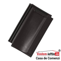 TIGLA CERAMICA TONDACH BOLERO NEGRU SATINAT 30X50CM - TIGLA CERAMICA TONDACH BOLERO NEGRU SATINAT 30X50CM