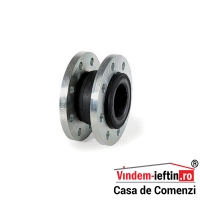 COMPENSATOR CU BURDUF CAUCIUCAT PN10/16 DN 100 - COMPENSATOR CU BURDUF CAUCIUCAT PN10/16 DN 100