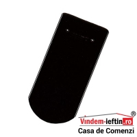 TIGLA CERAMICA TONDACH SOLZI CU TAIETURA SEMICIRCULARA NEGRU LUCIOS 19X40CM - TIGLA CERAMICA TONDACH SOLZI CU TAIETURA SEMICIRCULARA NEGRU LUCIOS 19X40CM