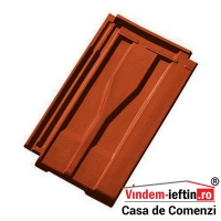 TIGLA CERAMICA DE AERISIRE TONDACH CONSTANT ECO TERACOTA 25.5X40CM - TIGLA CERAMICA DE AERISIRE TONDACH CONSTANT ECO TERACOTA 25.5X40CM