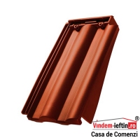 TIGLA CERAMICA MARGINE STANGA TONDACH TWIST MARO ARAMIU SATINAT 30X50CM - TIGLA CERAMICA MARGINE STANGA TONDACH TWIST MARO ARAMIU SATINAT 30X50CM