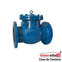 ROBINET RETINERE CU CLAPA CU FLANSE PN16 – FONTA DN65 - ROBINET RETINERE CU CLAPA CU FLANSE PN16 – FONTA DN65