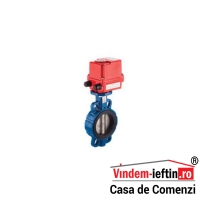 VANA FLUTURE CU ACTIONARE ELECTRICA ON-OFF 230V DN 200 - VANA FLUTURE CU ACTIONARE ELECTRICA ON-OFF 230V DN 200