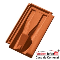 TIGLA CERAMICA PARAZAPADA TONDACH TANGO PLUS TERACOTA MAT 30X50CM - TIGLA CERAMICA PARAZAPADA TONDACH TANGO PLUS TERACOTA MAT 30X50CM