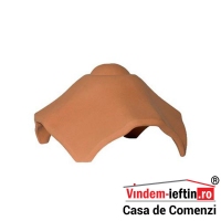 COAMA PRESATA RAMIFICATIE 4 AXE TONDACH TWIST TERACOTA MAT 17CM - COAMA PRESATA RAMIFICATIE 4 AXE TONDACH TWIST TERACOTA MAT 17CM