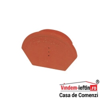 ELEMENT DE INCEPUT SI CAPAT PENTRU COAMA TRASA TONDACH RUMBA TERACOTA - ELEMENT DE INCEPUT SI CAPAT PENTRU COAMA TRASA TONDACH RUMBA TERACOTA