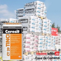 MORTAR TINCI TENCUIELI FINE CERESIT CT29 25KG PALET 48SACI - MORTAR TINCI TENCUIELI FINE CERESIT CT29 25KG PALET 48SACI