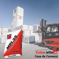 TENCUIALA MECANIZATA VAR-CIMENTLA INTERIOR BAUMIT MPI 25 40KG PALET 35 SACI - TENCUIALA MECANIZATA VAR-CIMENTLA INTERIOR BAUMIT MPI 25 40KG PALET 35 SACI