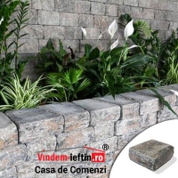 ELEMENT MARE ZIDARIE YUCATAN ANTICA GRI 25X25X26CM - ELEMENT MARE ZIDARIE YUCATAN ANTICA GRI 25X25X26CM