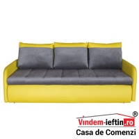 CANAPEA EXTENSIBILA SEUL 3 LOCURI 207/195/160/80/43 MUSTARD - CANAPEA EXTENSIBILA SEUL 3 LOCURI 207/195/160/80/43 MUSTARD