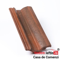 TIGLA DE BETON 1/2 BRAMAC ROMANA ANTIC 18X42CM - TIGLA DE BETON 1/2 BRAMAC ROMANA ANTIC 18X42CM