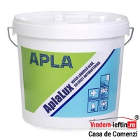 VOPSEA SUPERLAVABILA ANTIBACTERIANA ALBA DE INTERIOR APLALUX 10 L - VOPSEA SUPERLAVABILA ANTIBACTERIANA ALBA DE INTERIOR APLALUX 10 L